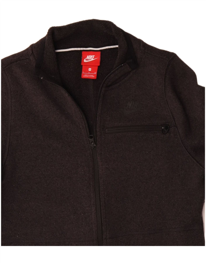 Damska kurtka dresowa NIKE UK 10, mała, szary poliester