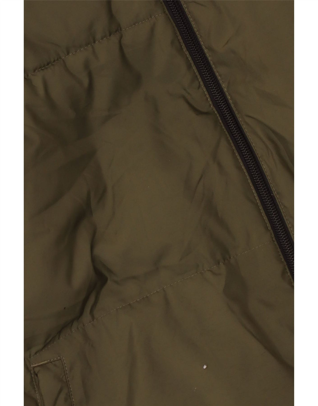 Adidas Chłopięca Wyściełana Kurtka 13-14 Lat Khaki Poliester