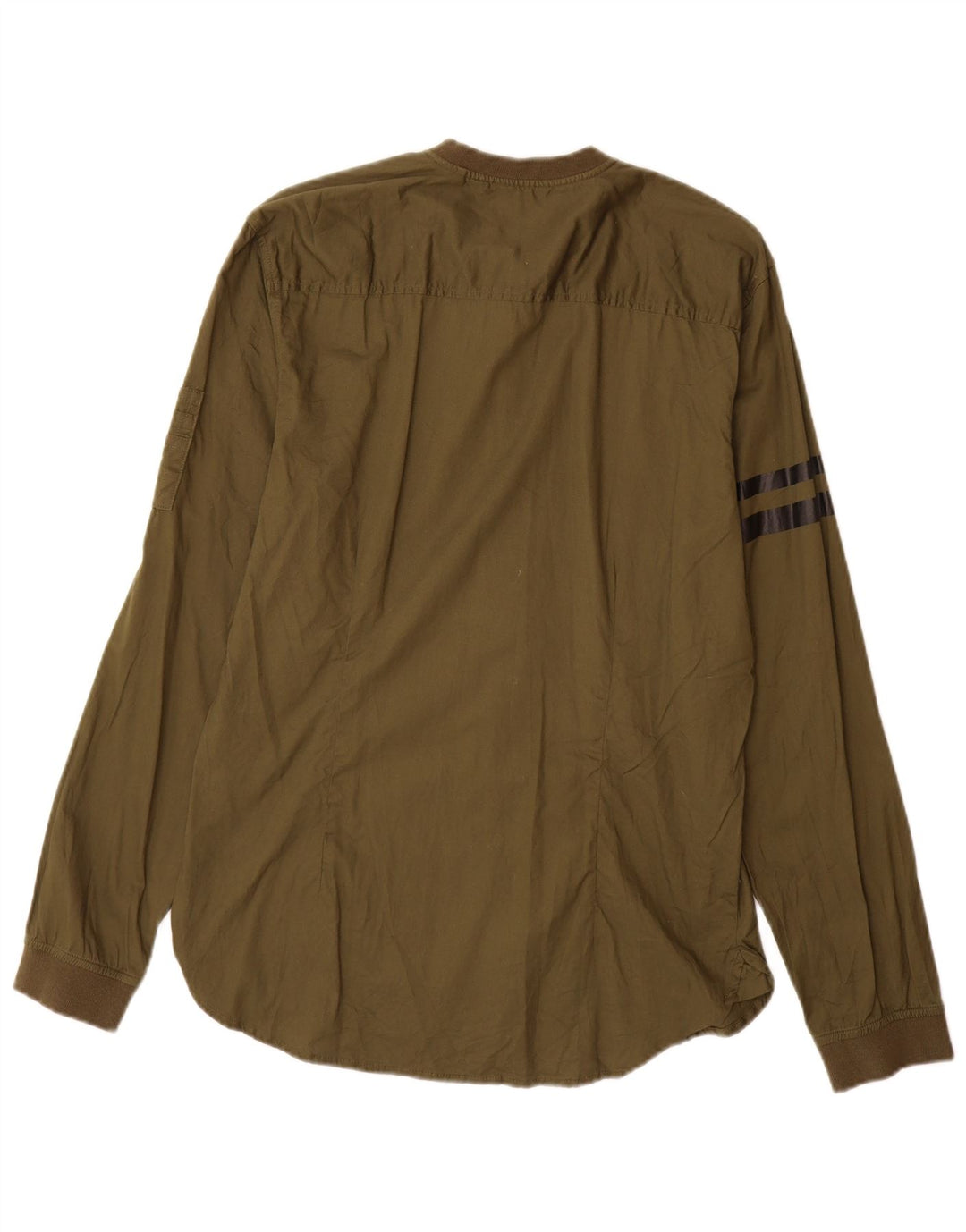 Koszula męska slim fit BLACK SQUAD, średni khaki