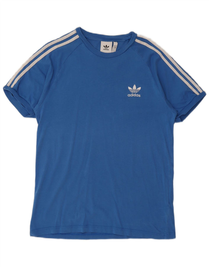 Adidas Męska koszulka Top Medium Blue Cotton