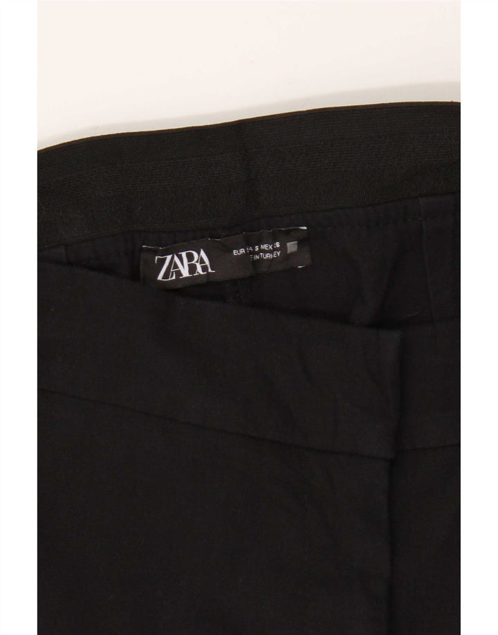 Spodnie damskie Zara Slim Chino, małe W26 L27, czarne