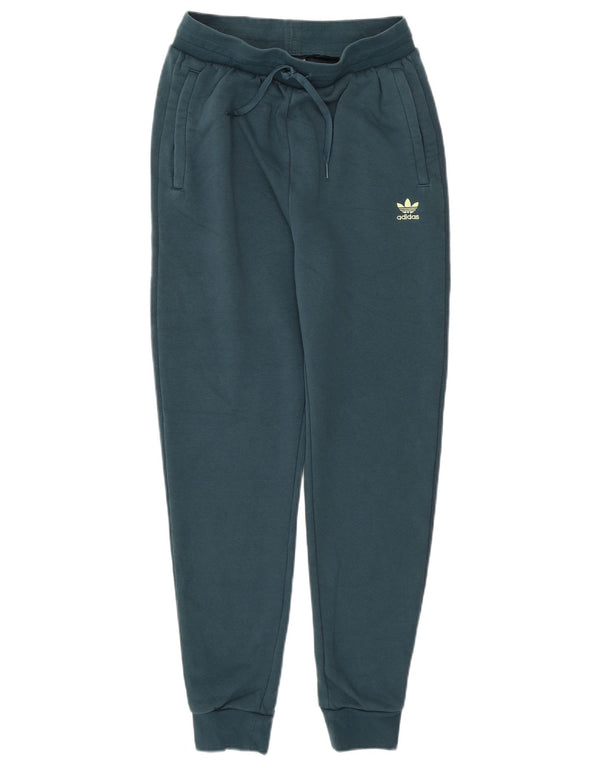 Damskie spodnie dresowe ADIDAS Joggers UK 6 XS Zielone