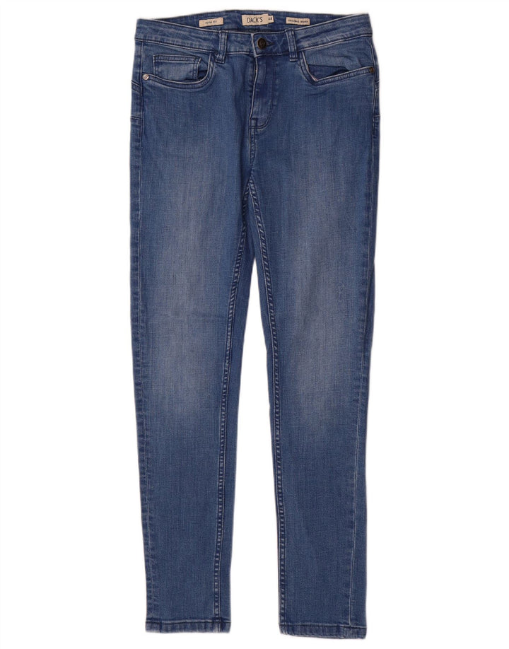Dack's Damskie Dżinsy IT 44 Medium W30 L28 Niebieskie Bawełniane