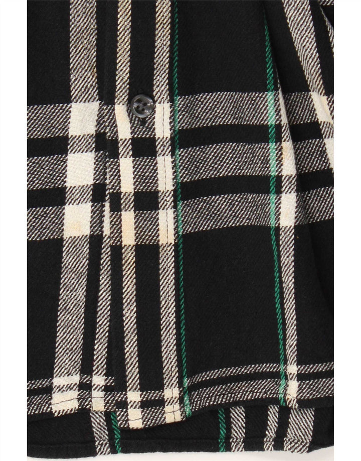 Męska koszula flanelowa Levi's Slim Fit w średnią granatową kratkę