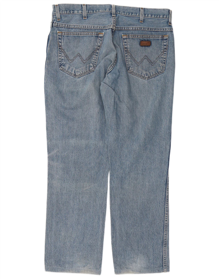 Męskie jeansy Wrangler Texas Straight W35 L29 Niebieskie, bawełniane