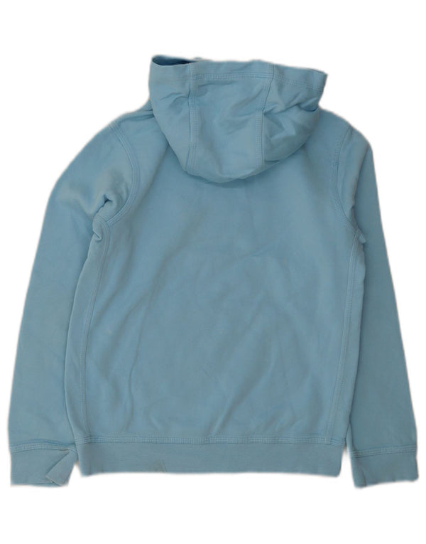 Chłopięcy sweter z kapturem Nike z grafiką 10-11 lat, średni niebieski, bawełniany