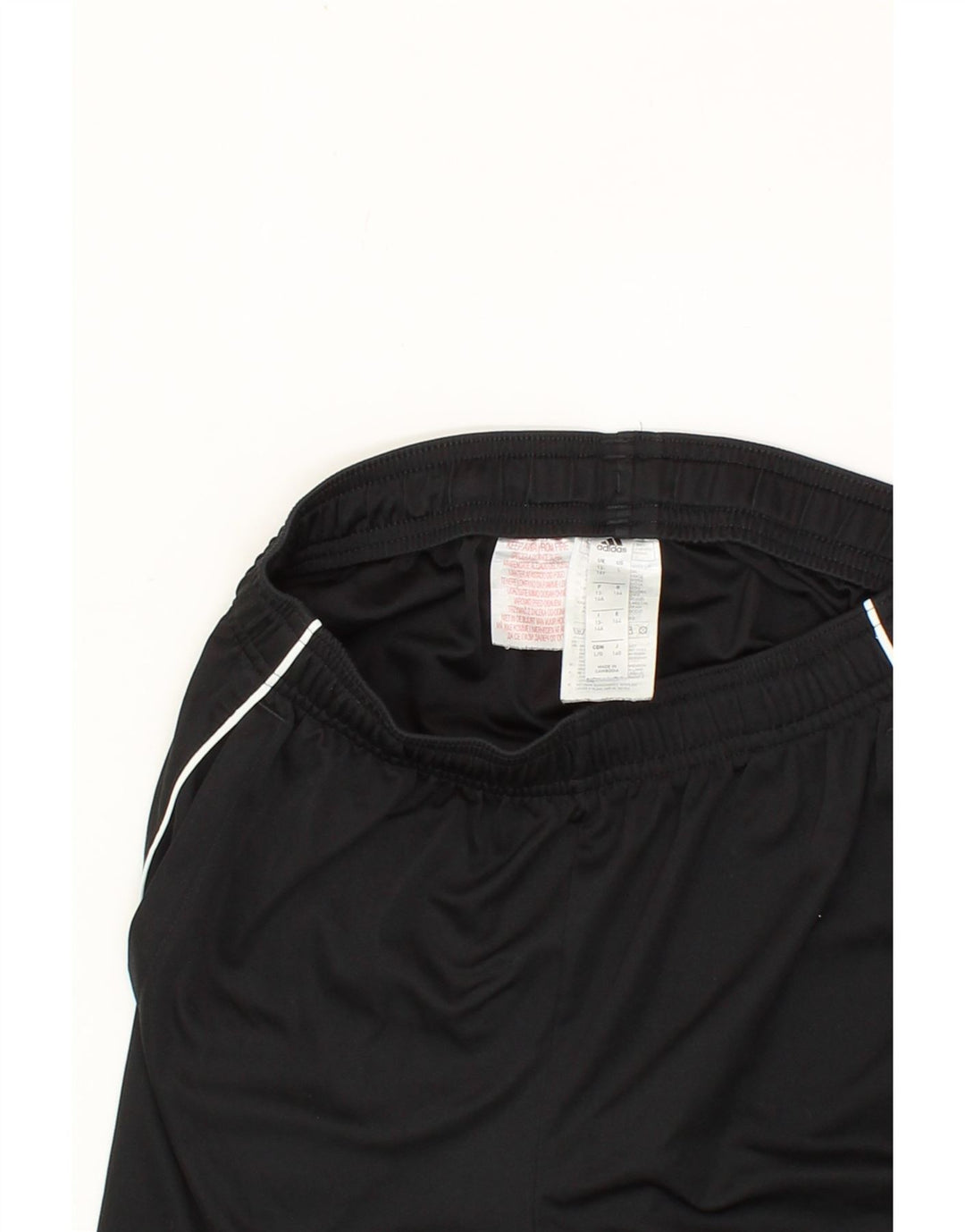 ADIDAS Boys Climalite Sport Shorts 13-14 Years  Black Polyester Vintage Adidas and Second-Hand Adidas from Messina Hembry 