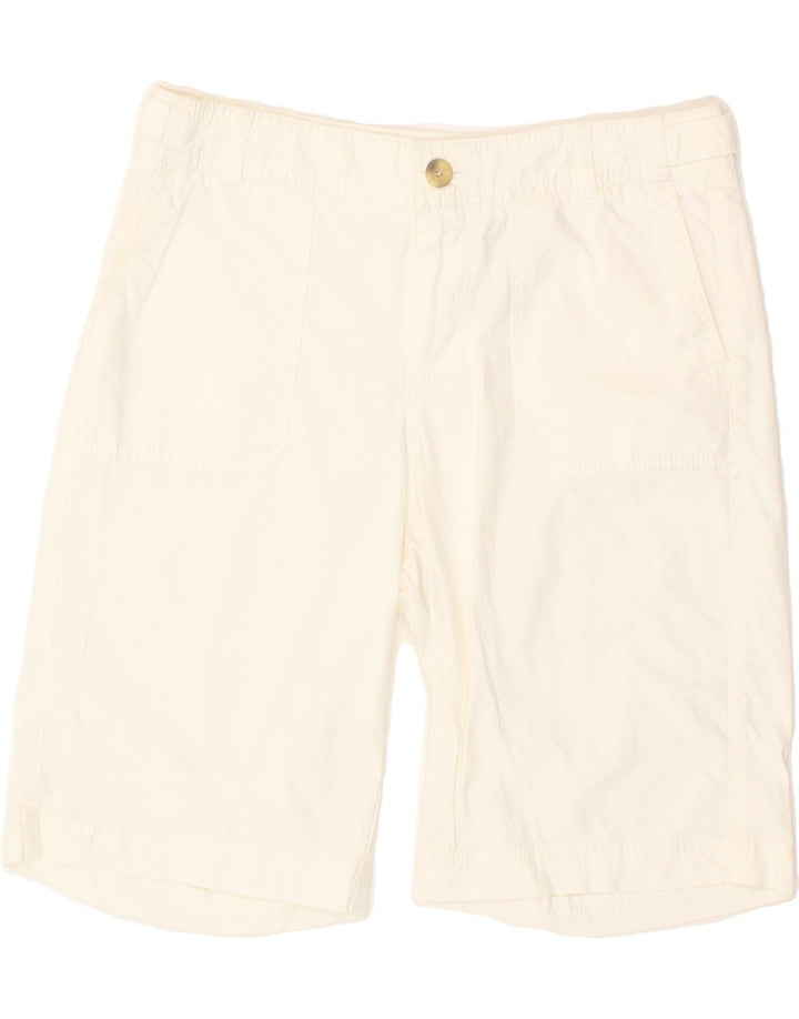 DOCKERS Womens Chino Shorts US 10 Large W32 White Cotton Vintage Dockers and Second-Hand Dockers from Messina Hembry 
