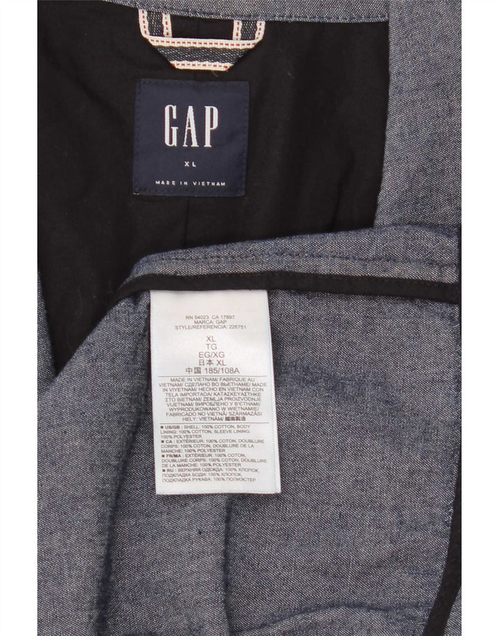 Męska marynarka Gap zapinana na 2 guziki UK 42 XL, granatowa, bawełniana