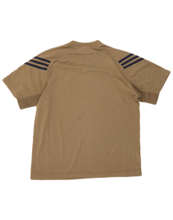Adidas Męska koszulka Top Medium Khaki Cotton