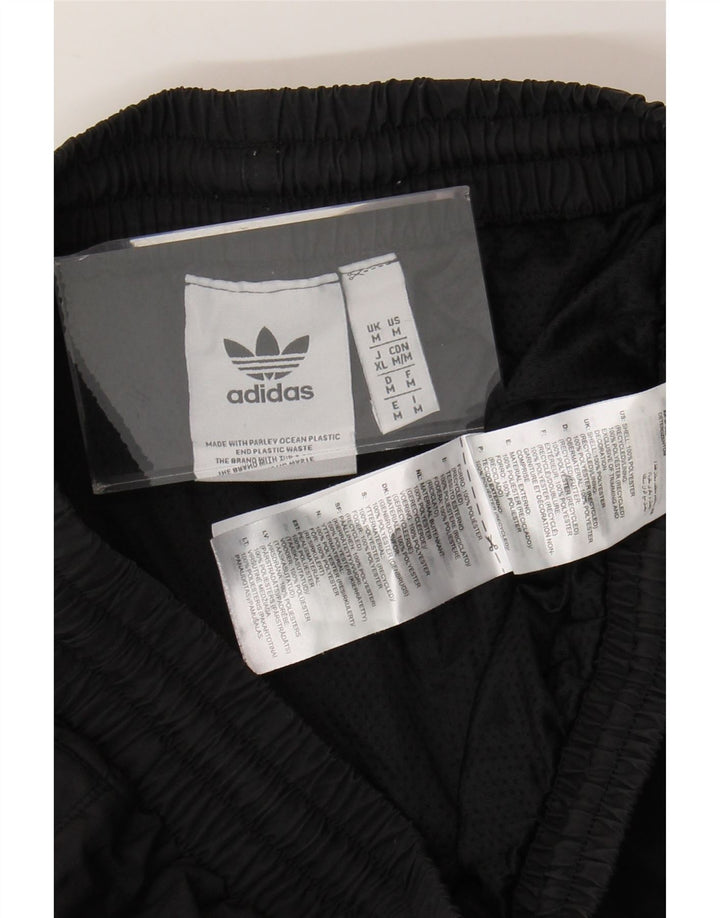 Męskie spodenki sportowe Adidas, średni czarny poliester