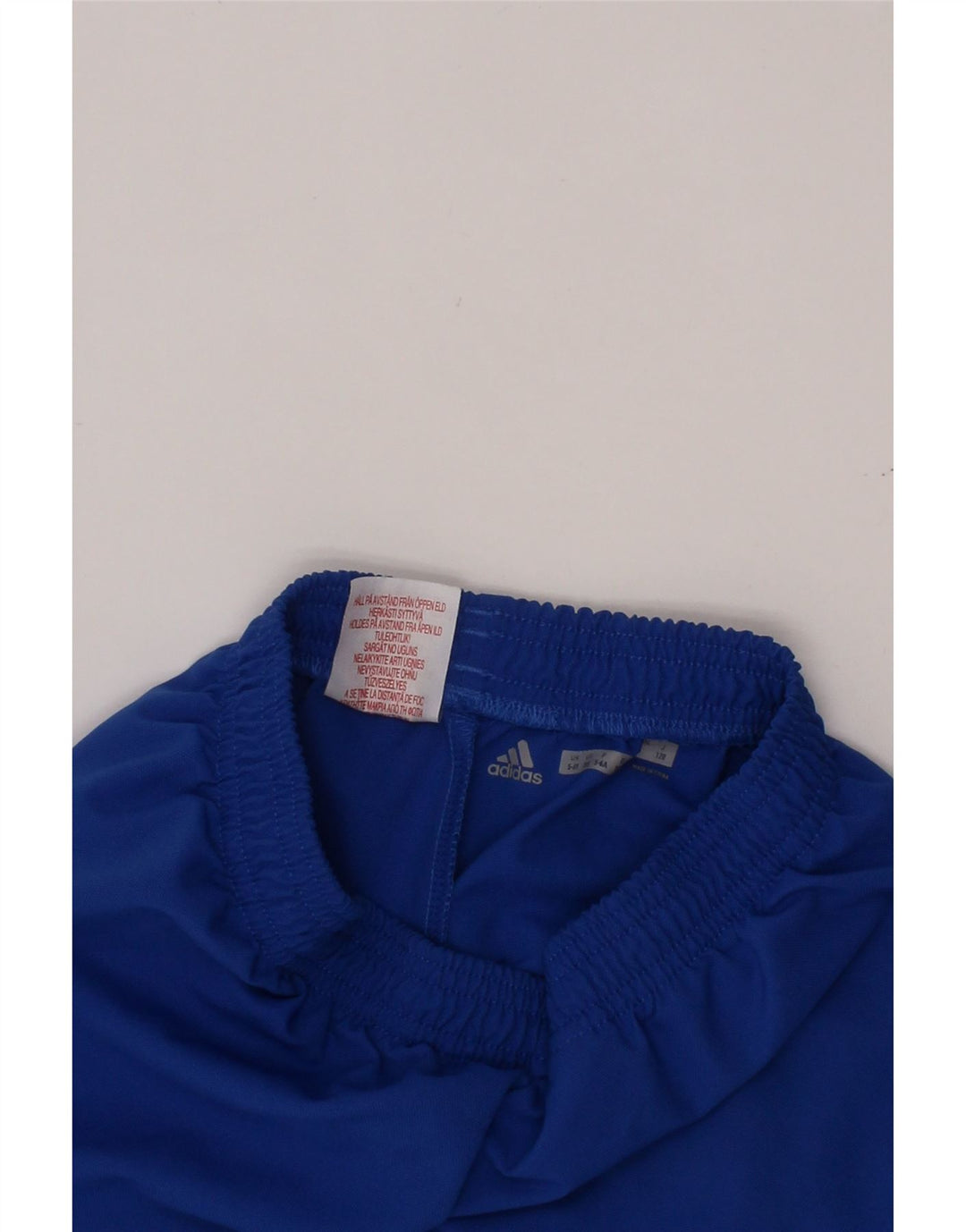 Chłopięce spodenki sportowe ADIDAS Leinster do rugby 5-6 lat, niebieskie, poliestrowe