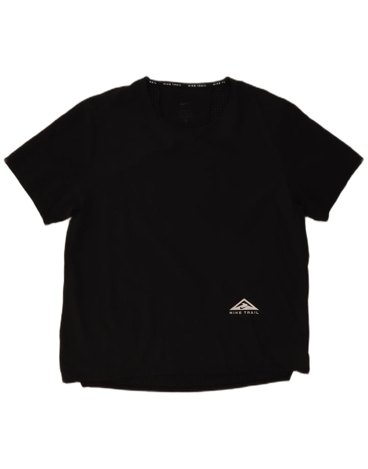 Męski T-shirt Nike Dri Fit Top XL, czarny poliester