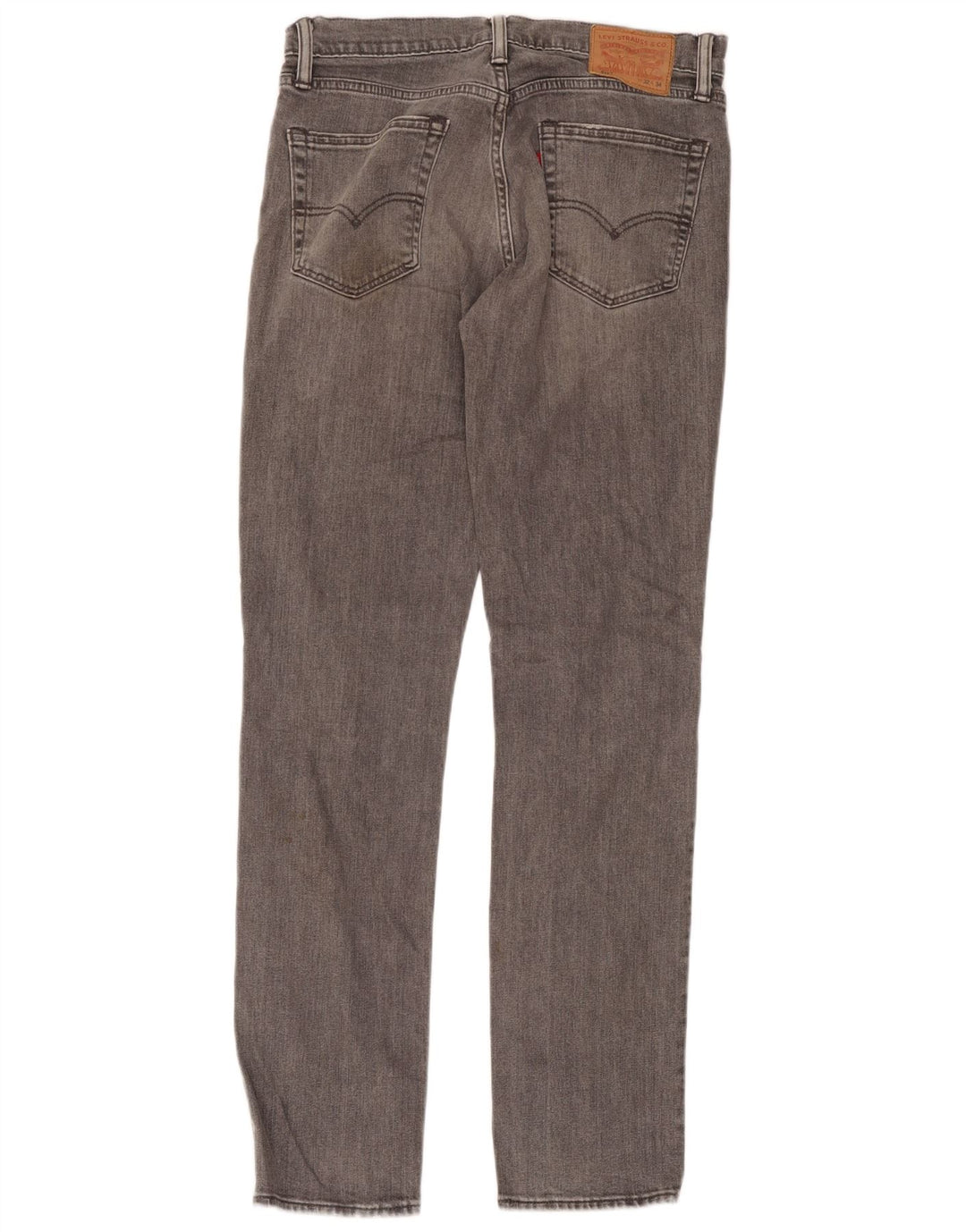 Męskie jeansy Levi's 511 Slim W32 L34 Szara bawełna