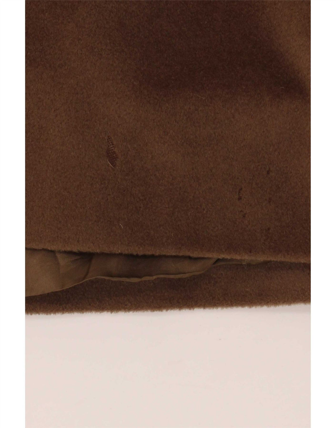 Max Mara Damski płaszcz oversize UK 12 Średni brązowy wełniany