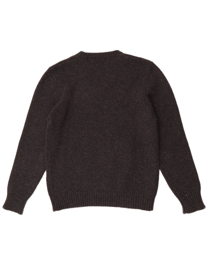 Damski sweter Datch z dekoltem w kształcie litery V, UK 18 XL, szary poliester