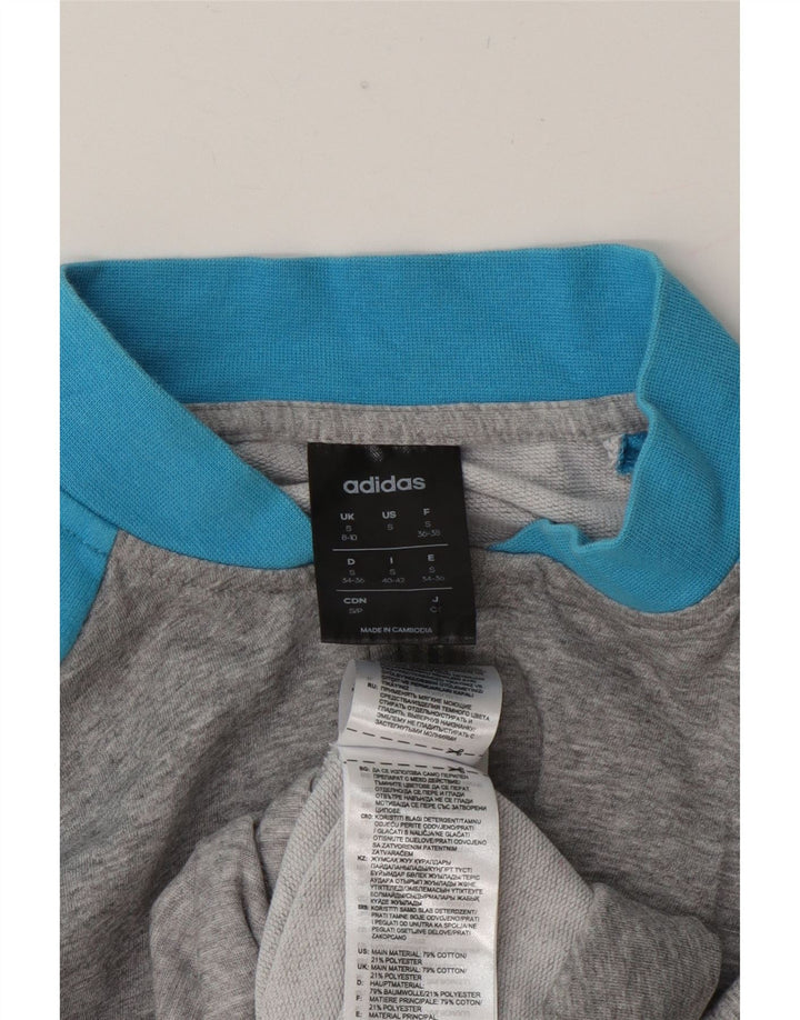 Damska kurtka dresowa adidas Graphic Tracksuit UK 8/10 Small Grey Colorblock