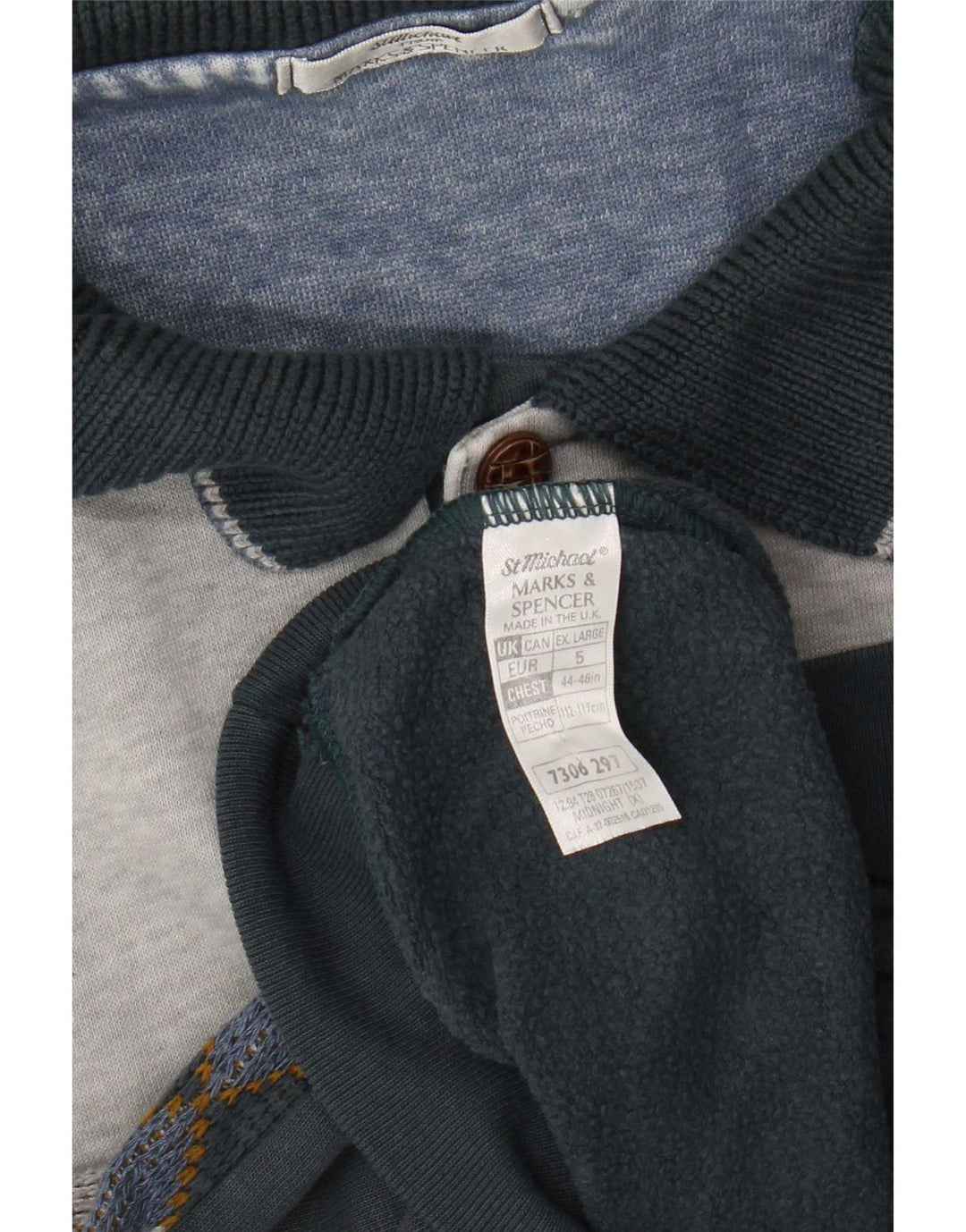 Marks & Spencer Męski sweter St. Michael XL granatowy