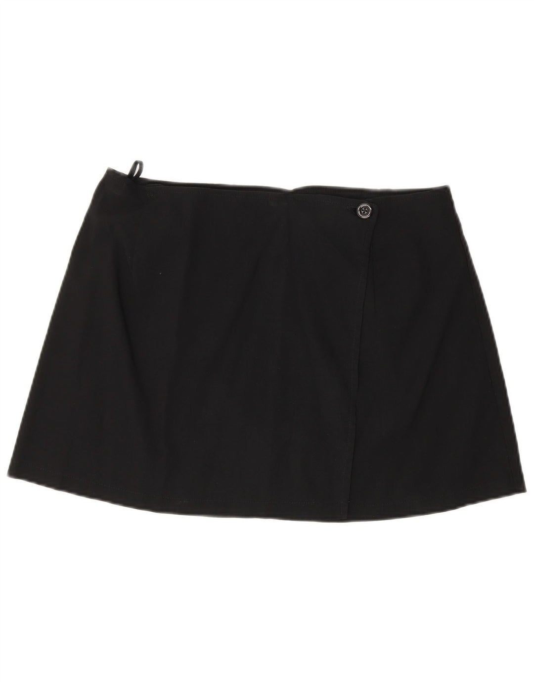 Damska spódnica mini kopertowa Orsay IT 42 Medium W30 Czarna wiskoza