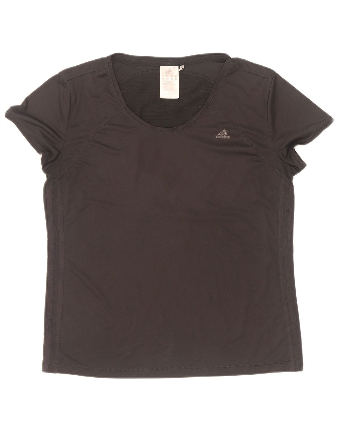 Damska koszulka Adidas Climacool Top UK 16, duża, czarna, poliester