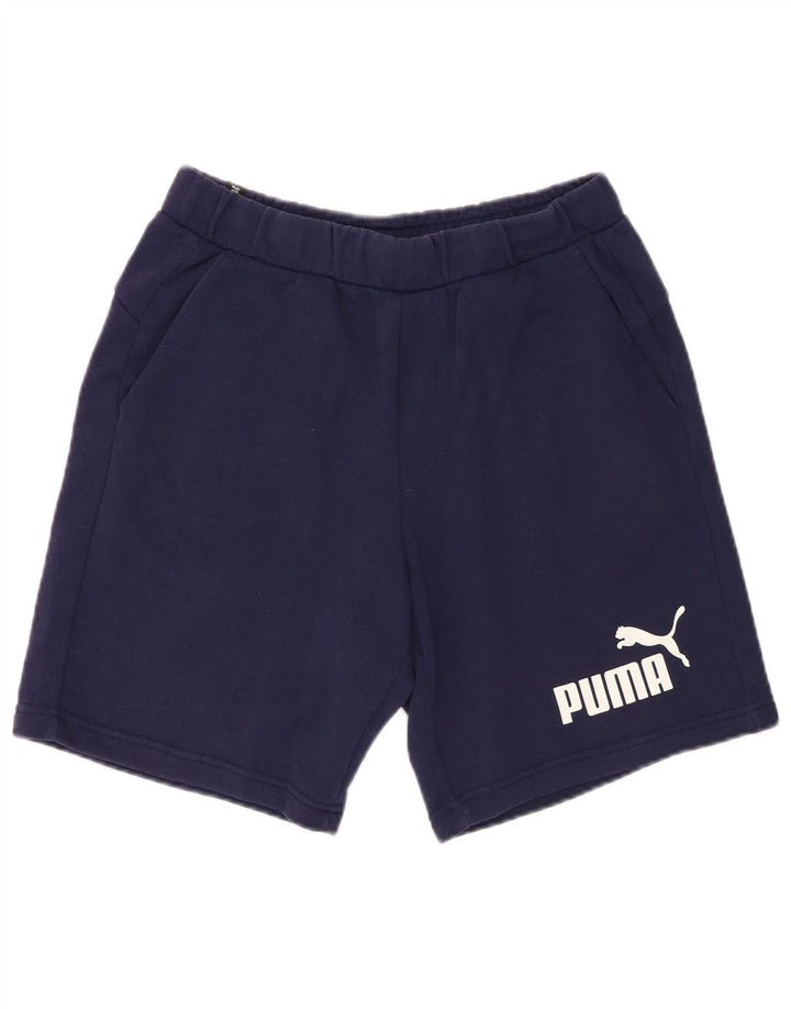 Męskie spodenki sportowe Puma Graphic, małe, granatowe