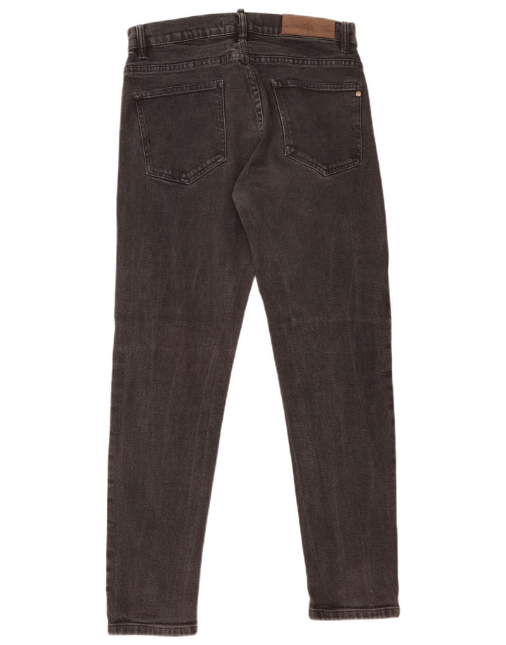 Męskie jeansy slim fit Zara EU 42 Large W32 L30 Black