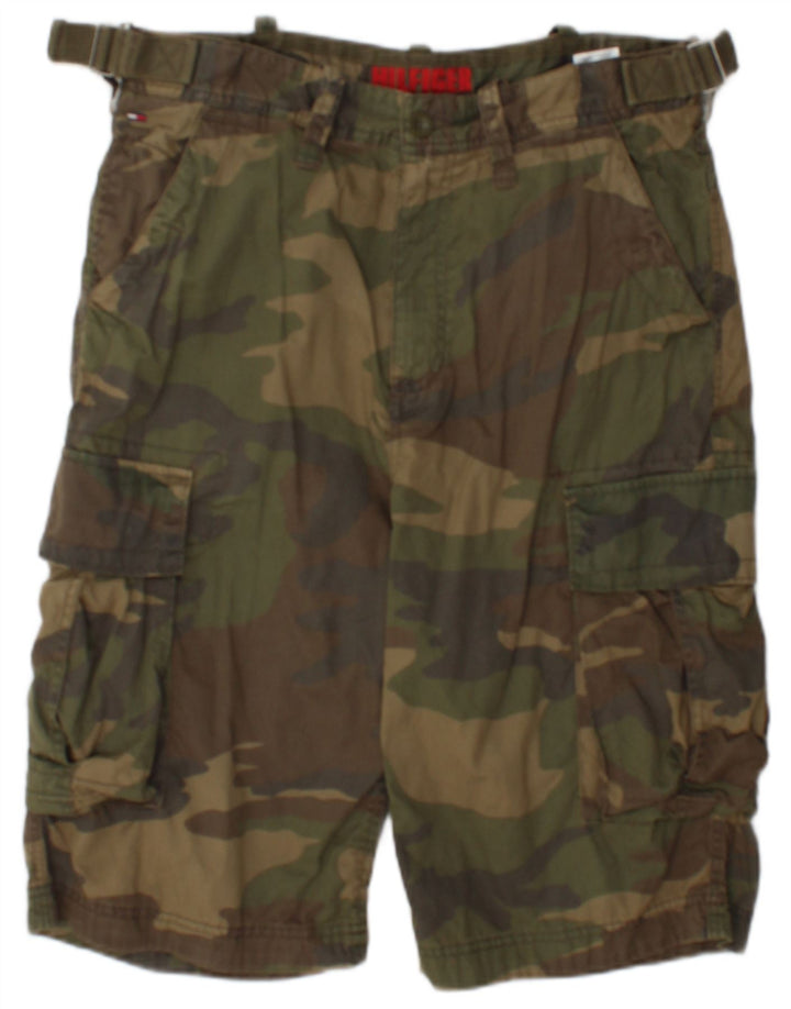 Męskie spodenki cargo Tommy Hilfiger W32, średnia bawełna khaki