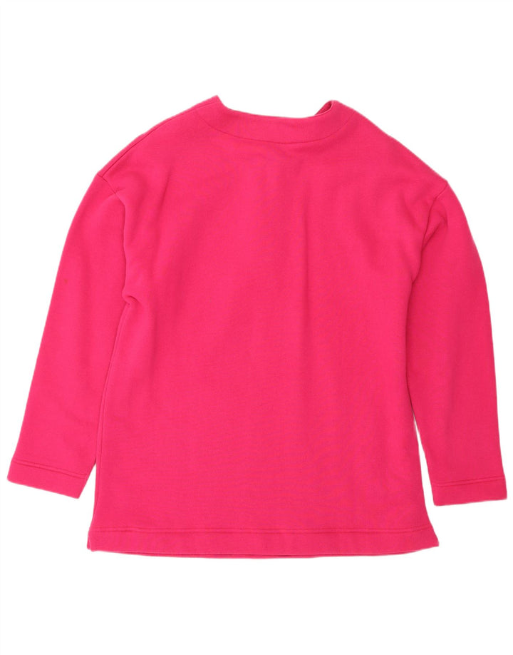 Damska bluza dresowa Benetton UK 14, średni róż