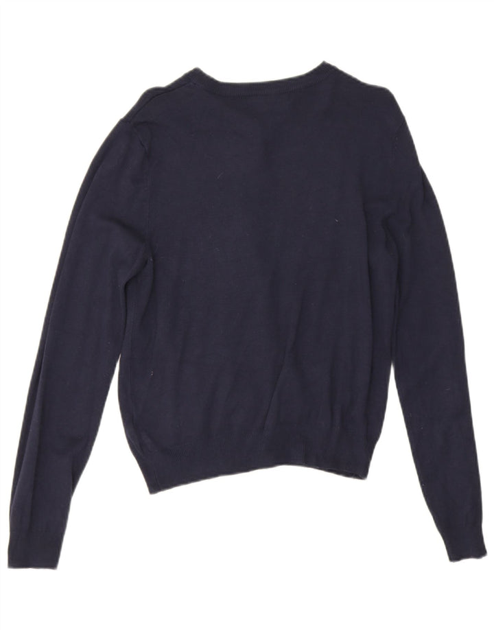 Sweter damski Marks & Spencer UK 12, średni granatowy, wiskoza
