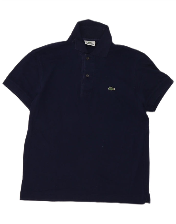 Męska koszulka polo Lacoste, rozmiar 3, mała, granatowa, bawełniana