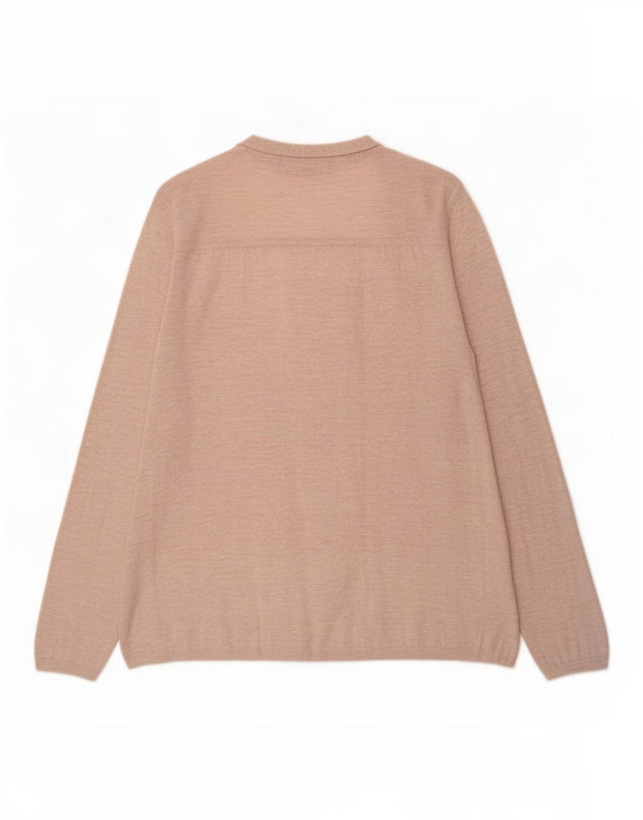 Marks & Spencer Damski sweter rozpinany UK 8 Small Beżowy poliamid