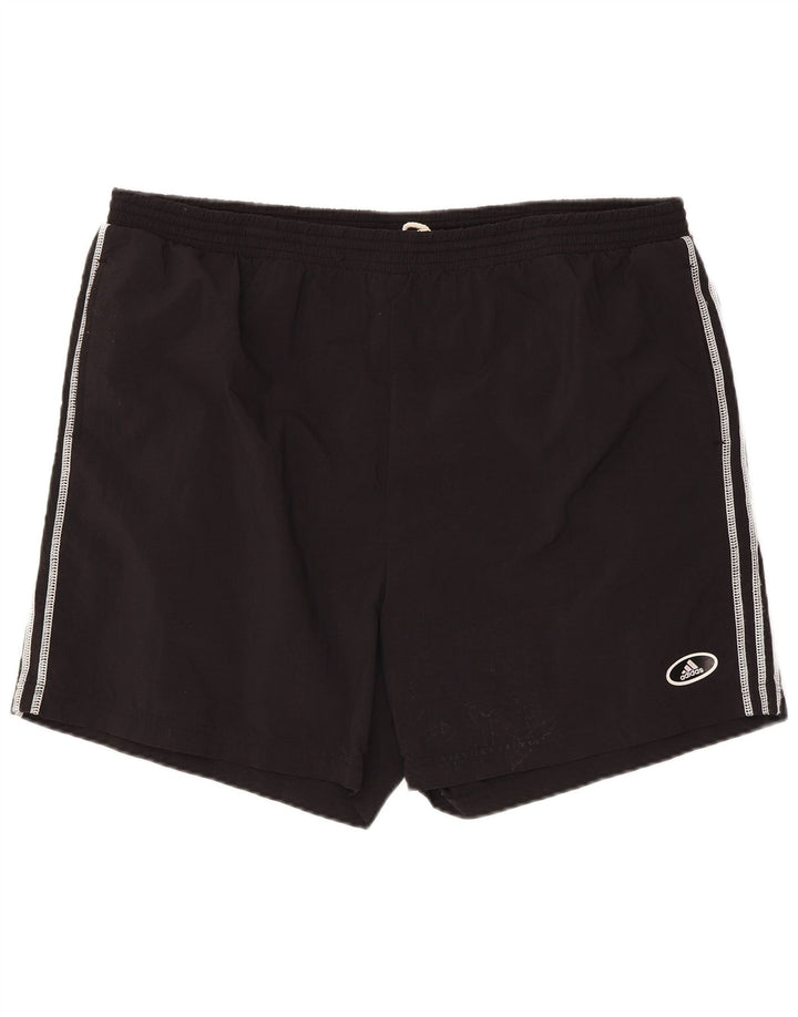 Męskie stroje kąpielowe Adidas XL, czarny poliamid