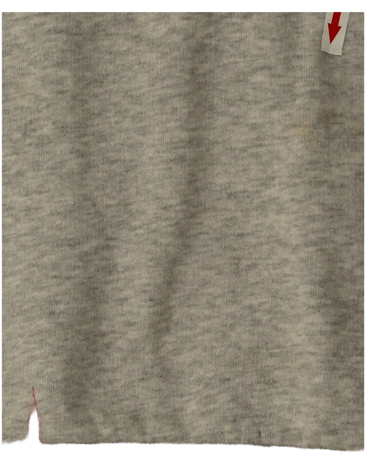Damski sweter oversize Superdry UK 16, duży, szary, bawełniany