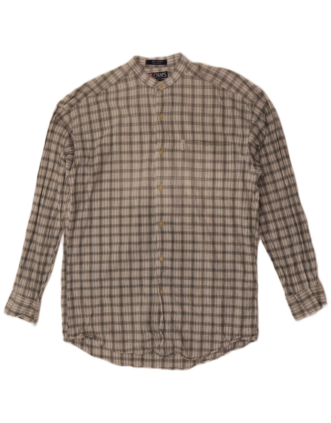 Koszula męska Chaps Ralph Lauren, średnia, bawełniana krata khaki