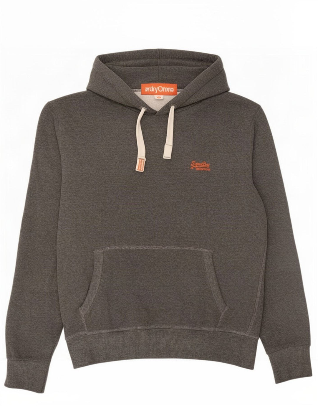 Męski sweter z kapturem Superdry 2XL, szary, bawełniany