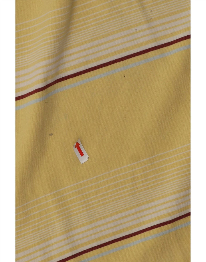 Męska koszulka polo Levi's z grafiką, w małe żółte paski