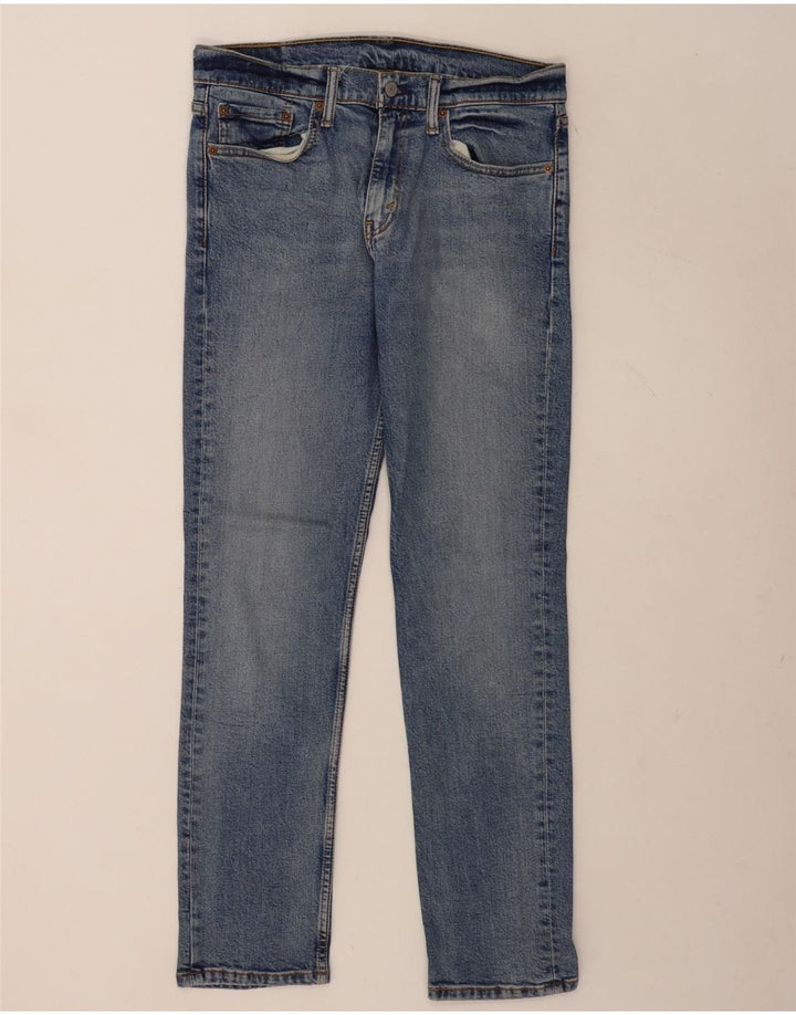 Męskie jeansy Levi's 511 Slim W32 L32 Niebieska bawełna