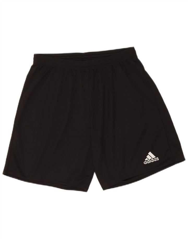 Męskie spodenki sportowe Adidas Aeroready, średni czarny poliester