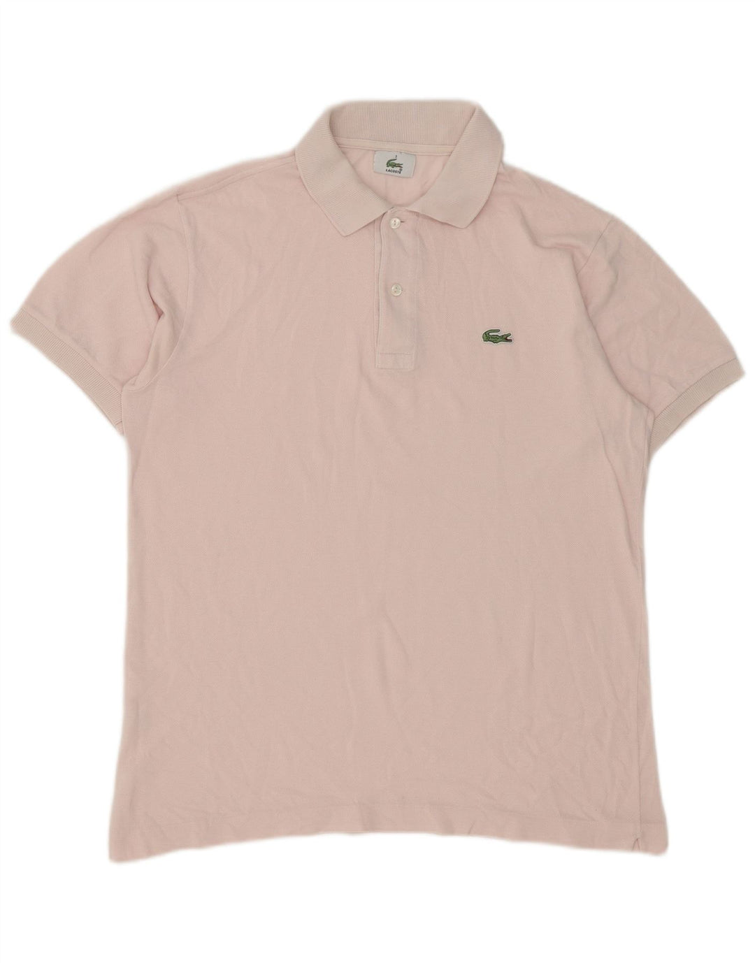 Męska koszulka polo Lacoste, rozmiar 3, mała, różowa, bawełniana