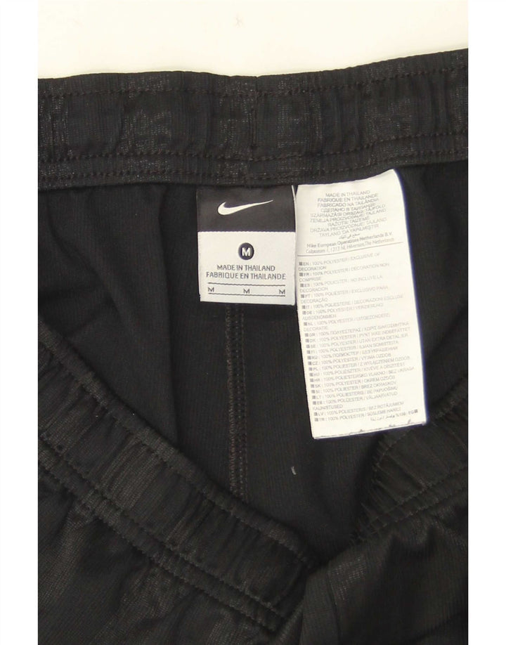 Męskie spodenki sportowe Nike, poliester w średnie czarne paski