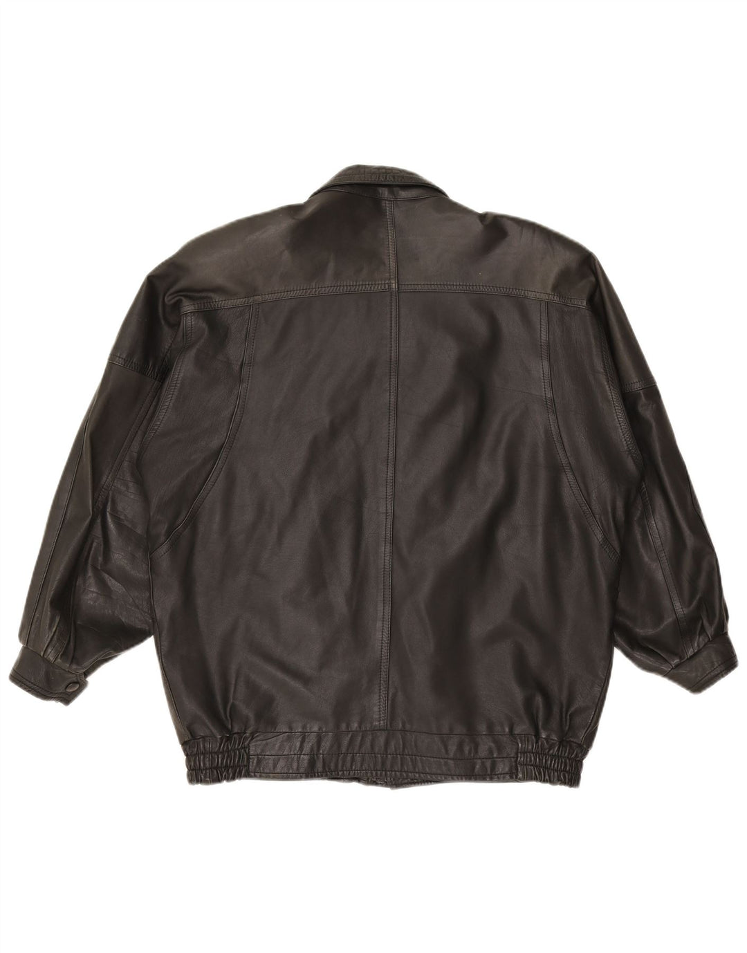 Vintage męska skórzana kurtka UK 42 XL czarna