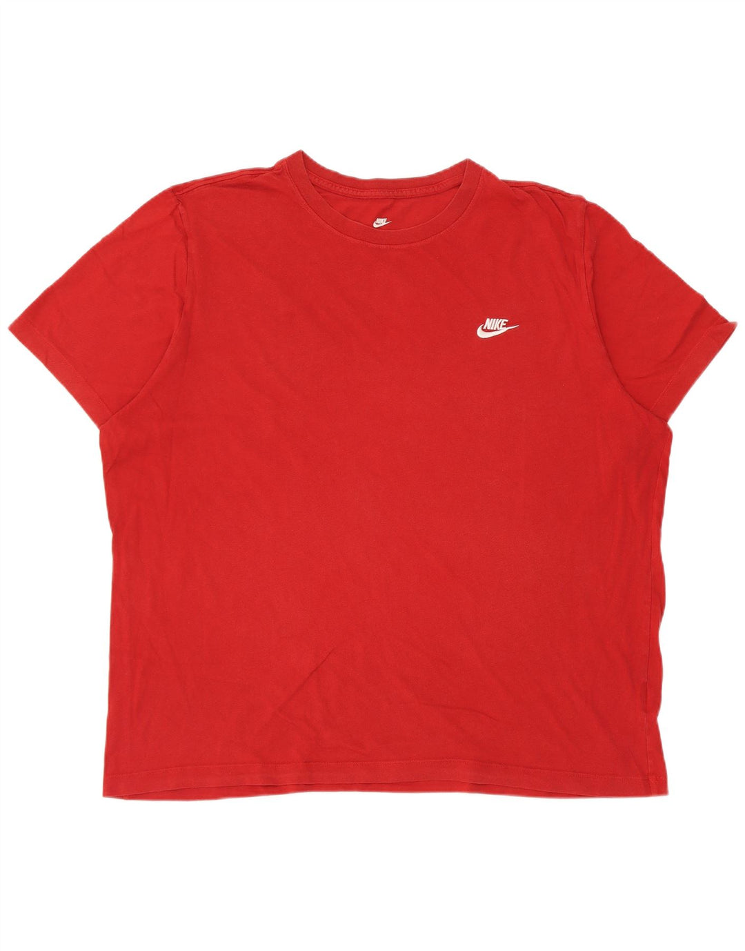 T-shirt męski Nike, 2XL, czerwony, bawełniany