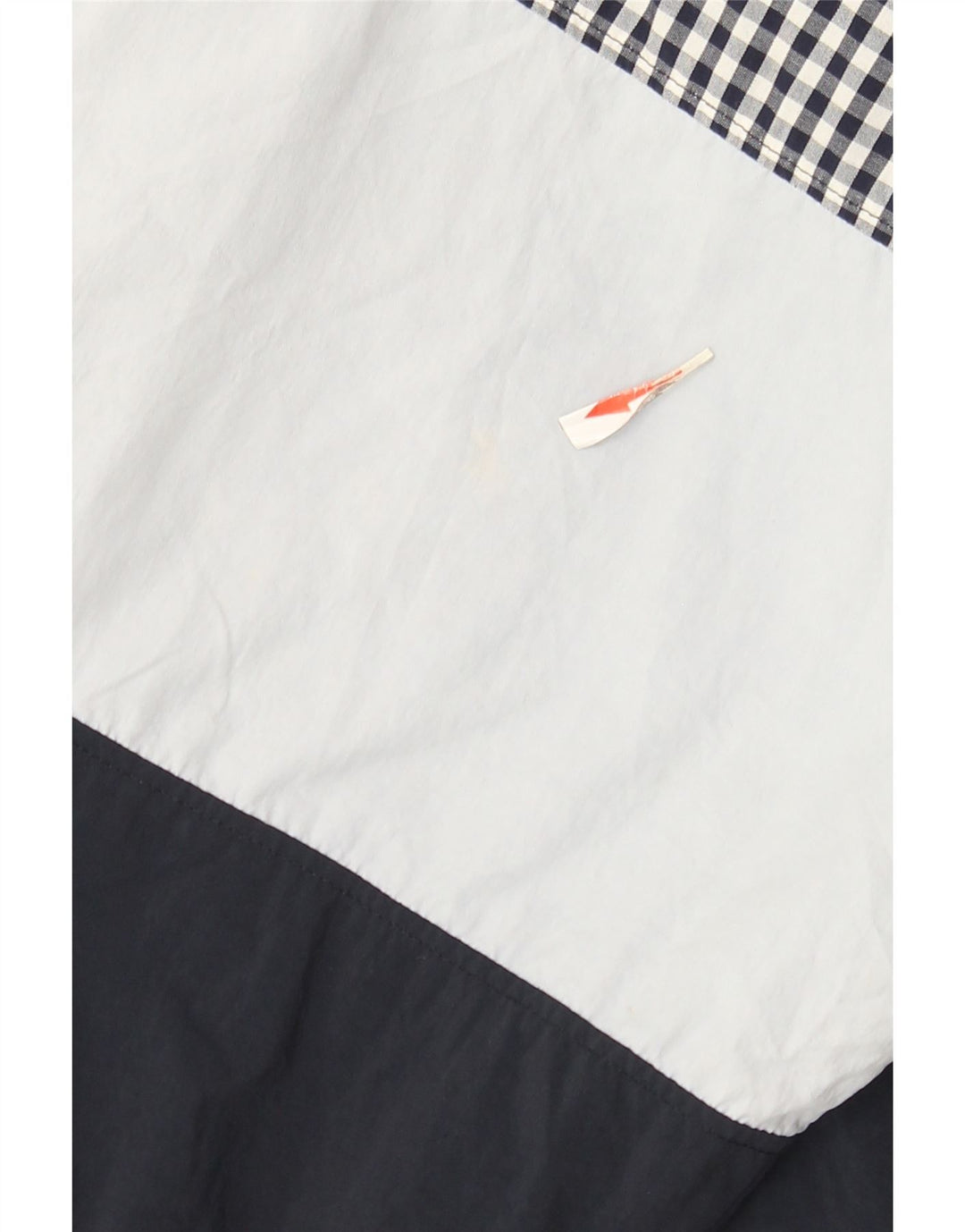 Męska kurtka przeciwdeszczowa Lyle & Scott UK 46 3XL Granatowy Nylon z blokami kolorów