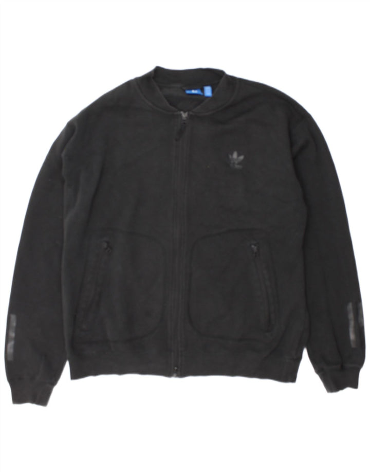 Adidas Męska bluza dresowa XL Czarna bawełniana