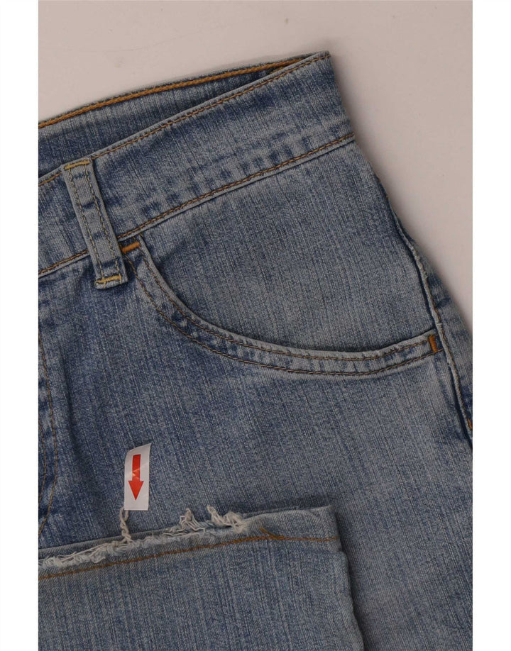 Damskie jeansy rozkloszowane Levi's W26 L27 Niebieska bawełna