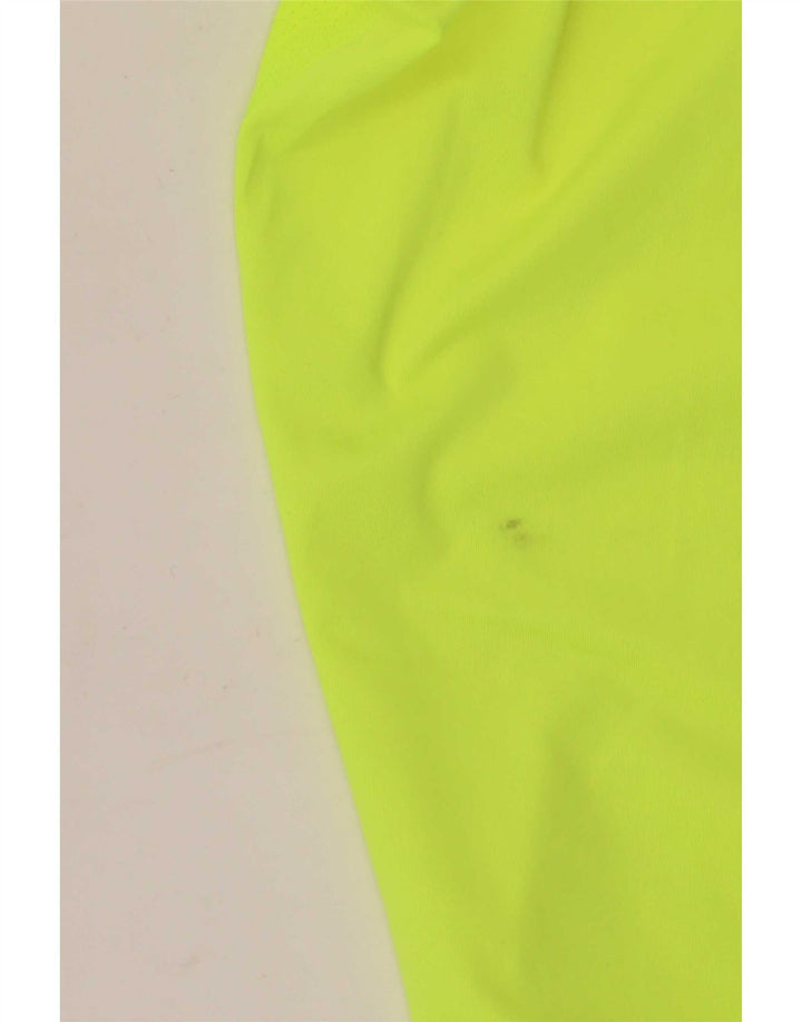Damska kamizelka Nike Dri Fit Graphic Top UK 12 Średni żółty