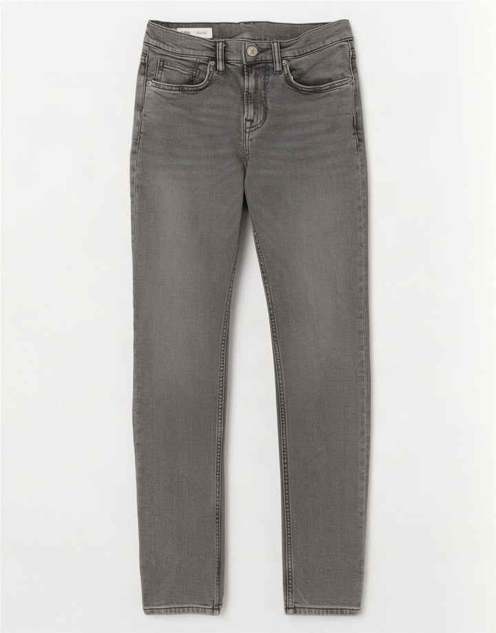 Męskie jeansy slim fit Zara EU 36 XS W29 L30 szare