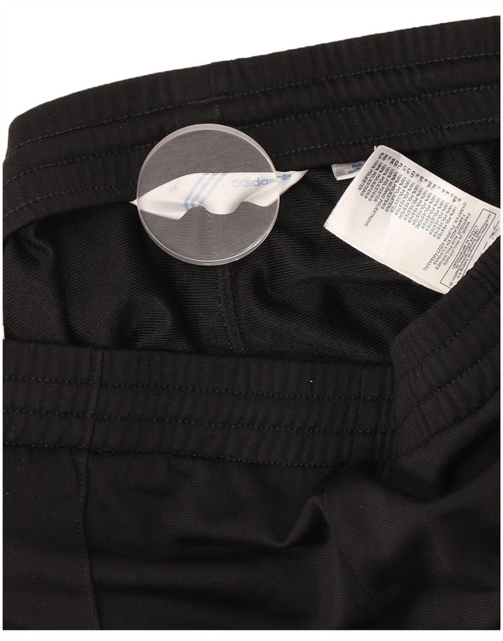 Damskie spodnie dresowe Adidas EU 36, małe, czarne, poliestrowe