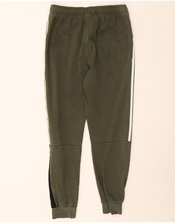 Adidas Chłopięce Spodnie dresowe Joggery 13-14 lat Khaki Colorblock