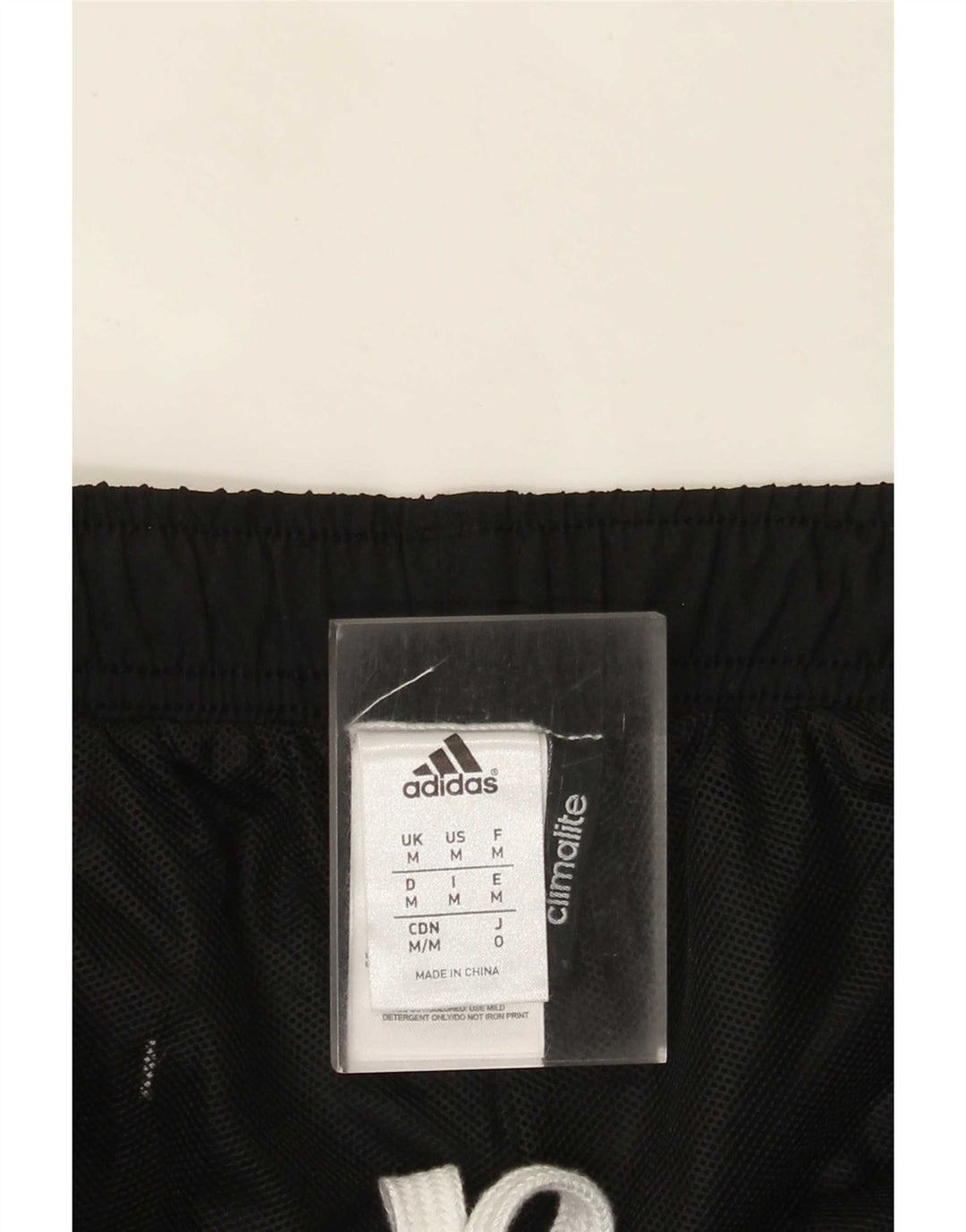 Męskie spodenki sportowe Adidas Climalite Graphic, średni czarny poliester